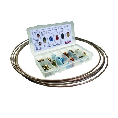 S.U.R. & R. Auto Parts 1/4" Brake Line Kit (1) SRRBR-EZ14